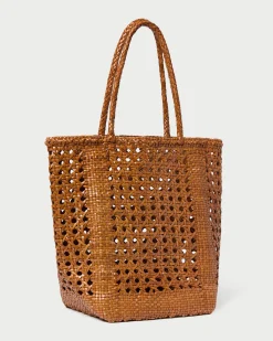 Best Loeffler Randall Angelo Timber Woven Leather Tote Timber /><noscript><img width=