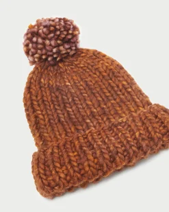Online Loeffler Randall Ava Knit Pompom Hat Cream