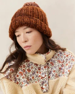Online Loeffler Randall Ava Knit Pompom Hat Cream