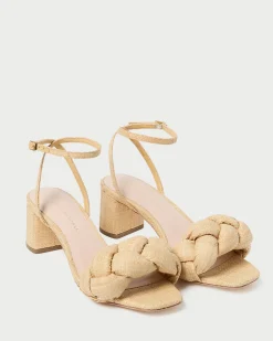 Loeffler Randall Avril Natural Raffia Heeled Sandal Natural /><noscript><img width=