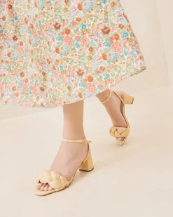 Loeffler Randall Avril Natural Raffia Heeled Sandal Natural /><noscript><img width=