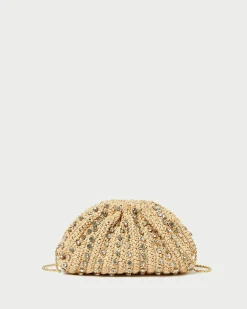 Best Loeffler Randall Bailey Blush/Crystal Dome Clutch Beauty