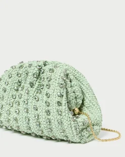Best Loeffler Randall Bailey Blush/Crystal Dome Clutch Beauty