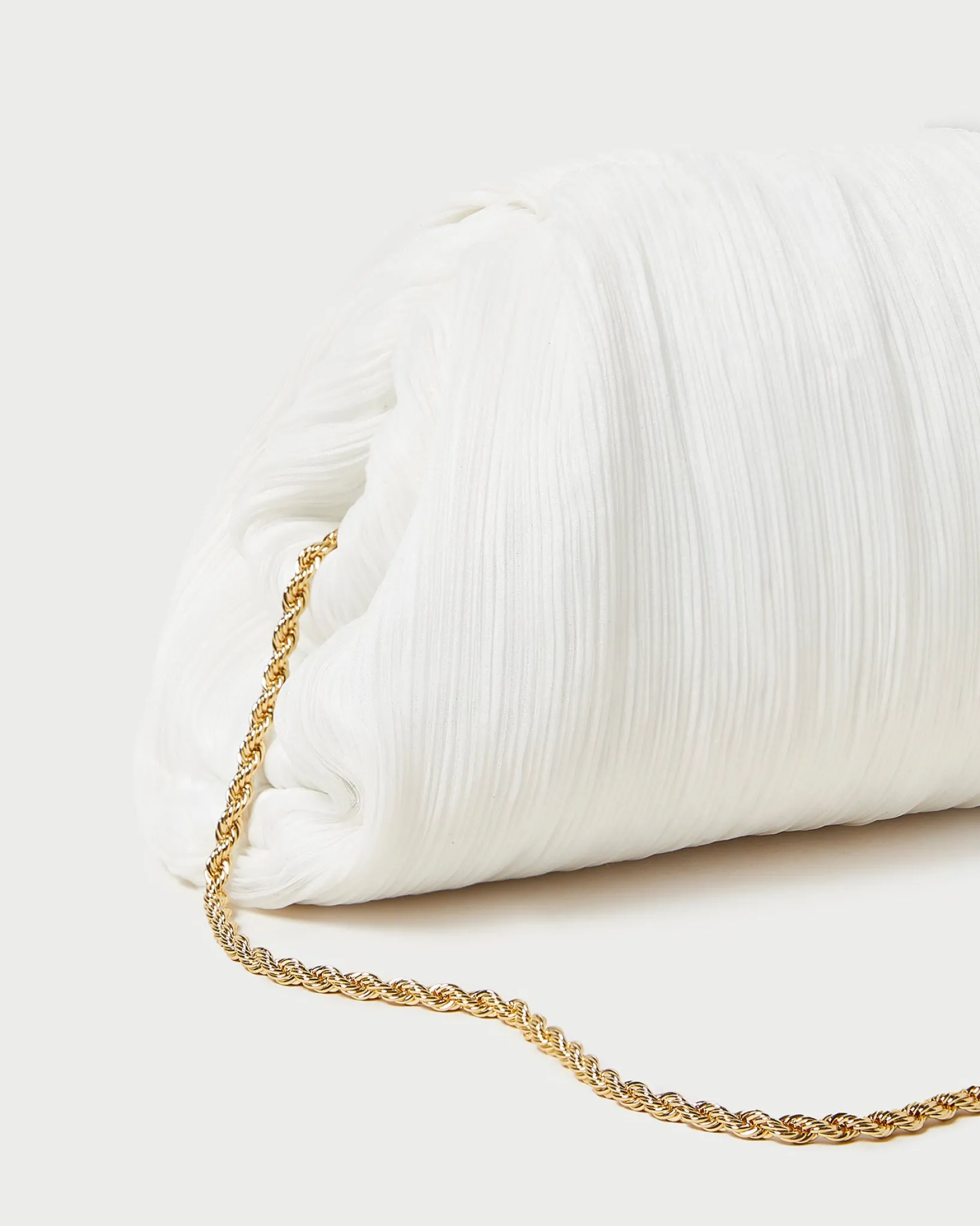 Best Loeffler Randall Bailey White/Crystal Dome Clutch White/Clear