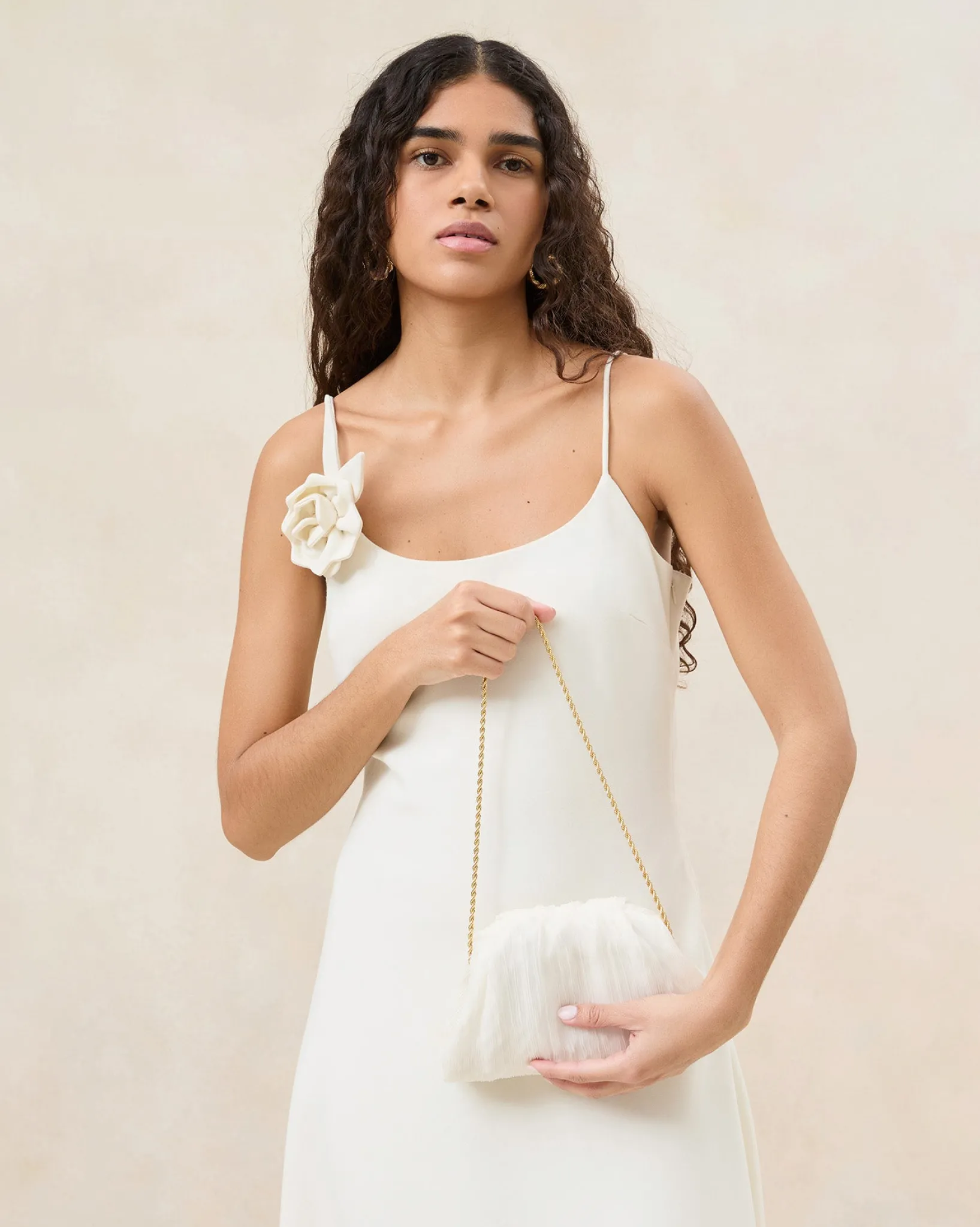 Best Loeffler Randall Bailey White/Crystal Dome Clutch White/Clear