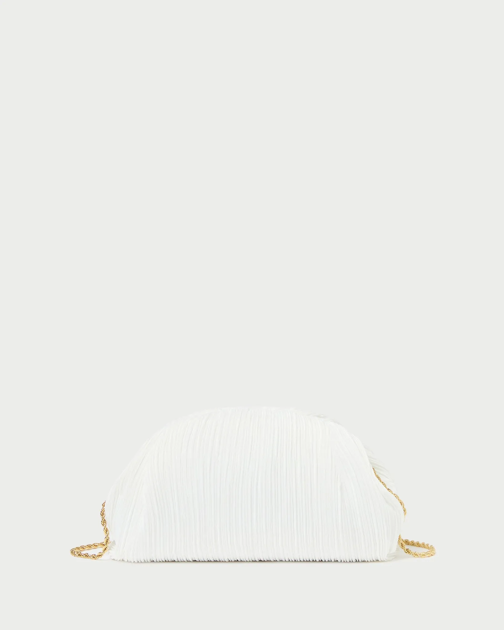 Best Loeffler Randall Bailey White/Crystal Dome Clutch White/Clear