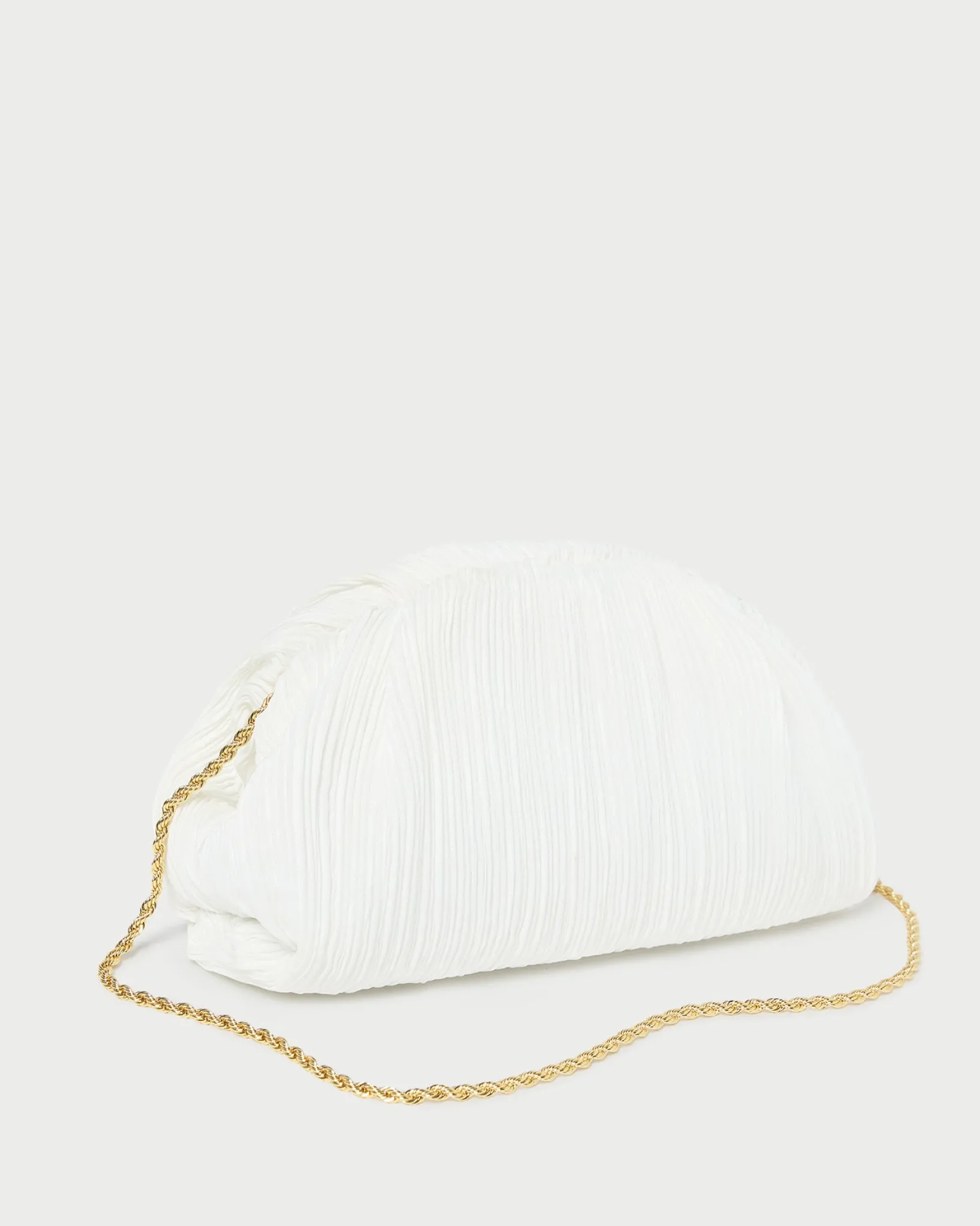 Best Loeffler Randall Bailey White/Crystal Dome Clutch White/Clear