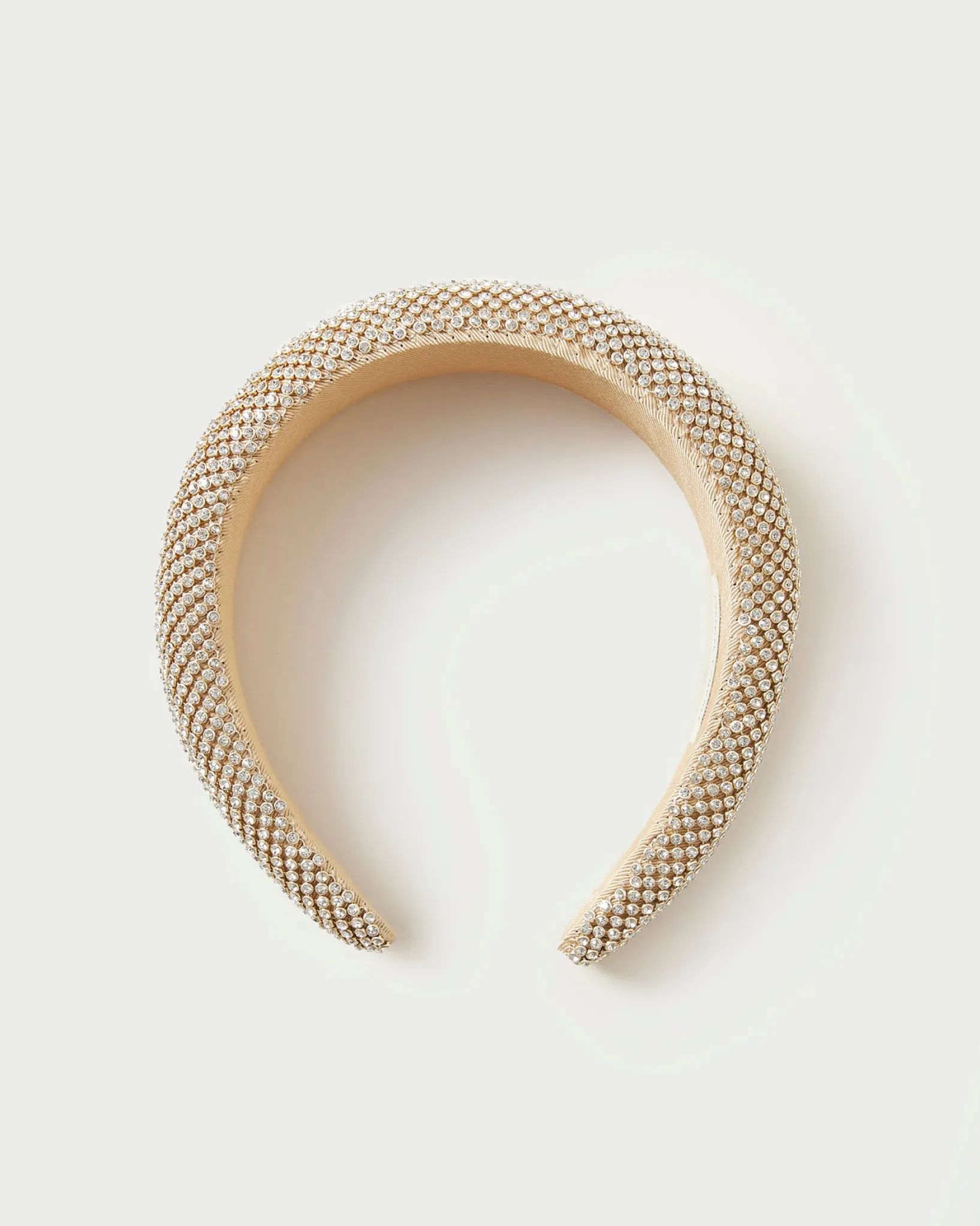 Clearance Loeffler Randall Bellamy Satin Headband Cream