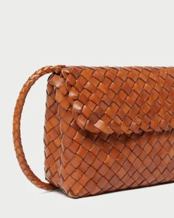 Online Loeffler Randall Billie Leather Shoulder Bag Timber