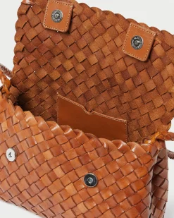 Online Loeffler Randall Billie Leather Shoulder Bag Timber