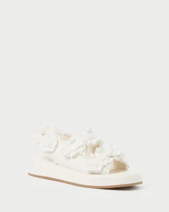 Hot Loeffler Randall Blaise Raffia Platform Sandal Brown