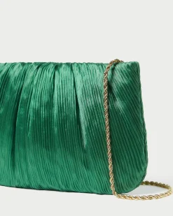 Best Loeffler Randall Brit Pleated Clutch Brown Gingham