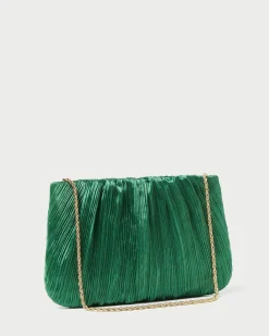 Best Loeffler Randall Brit Pleated Clutch Brown Gingham