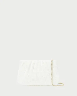 Best Loeffler Randall Brit Pleated Clutch Brown Gingham