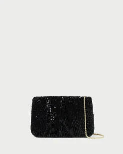Loeffler Randall Brit Flat Pleated Clutch Pearl