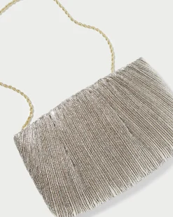 Hot Loeffler Randall Brit Flat Pleated Clutch Sage