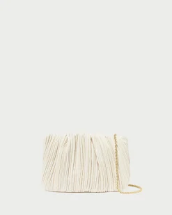 Hot Loeffler Randall Brit Flat Pleated Clutch Sage