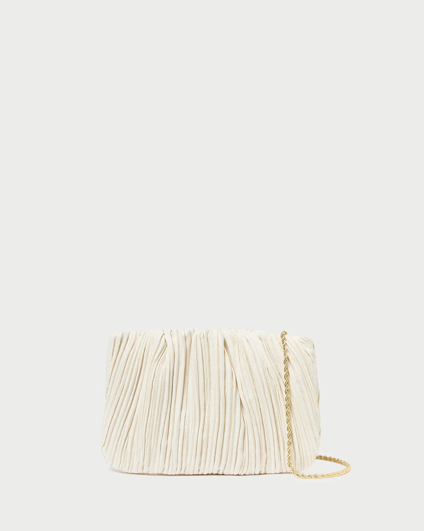 Sale Loeffler Randall Brit White Lace Flat Clutch White/Cream