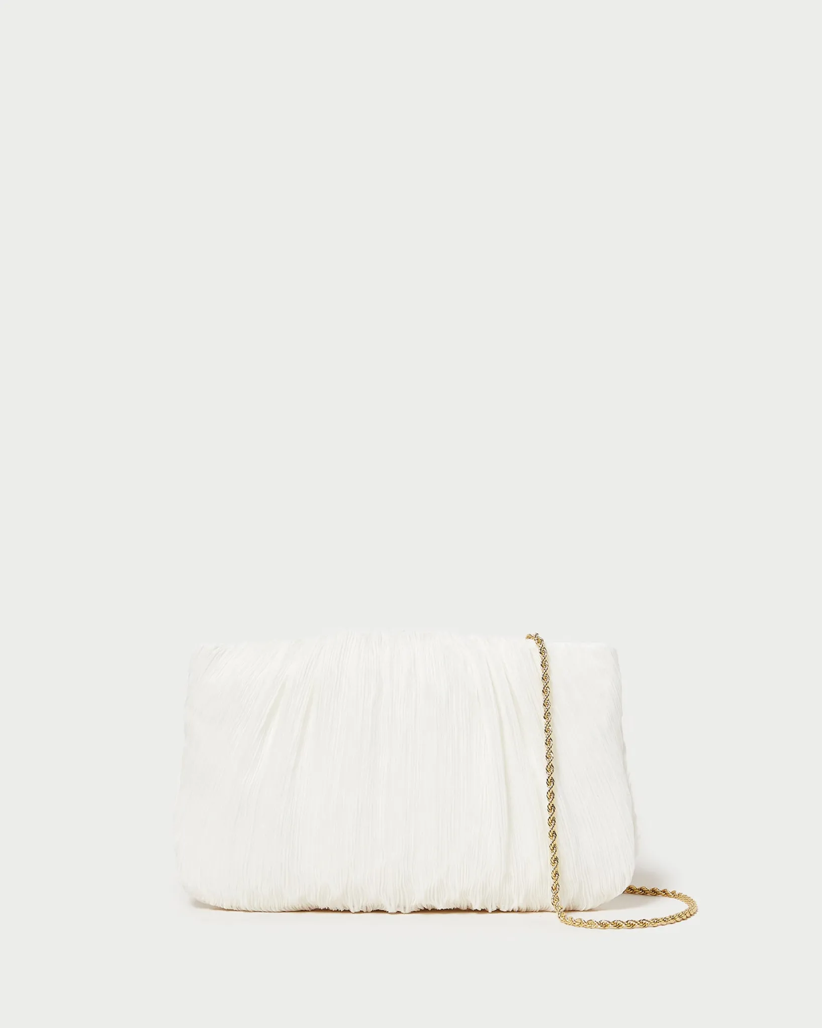 Sale Loeffler Randall Brit White Lace Flat Clutch White/Cream