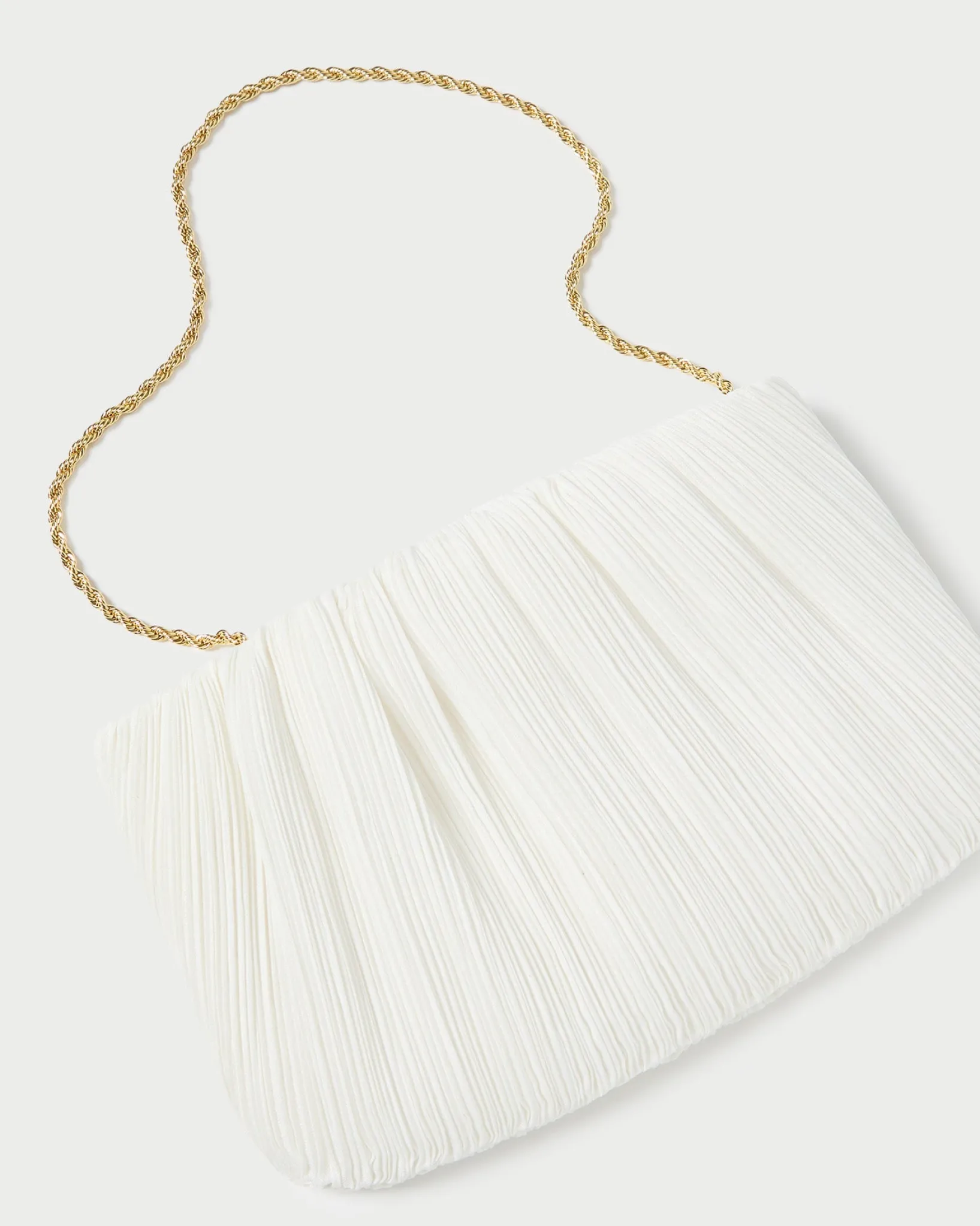 Sale Loeffler Randall Brit White Lace Flat Clutch White/Cream