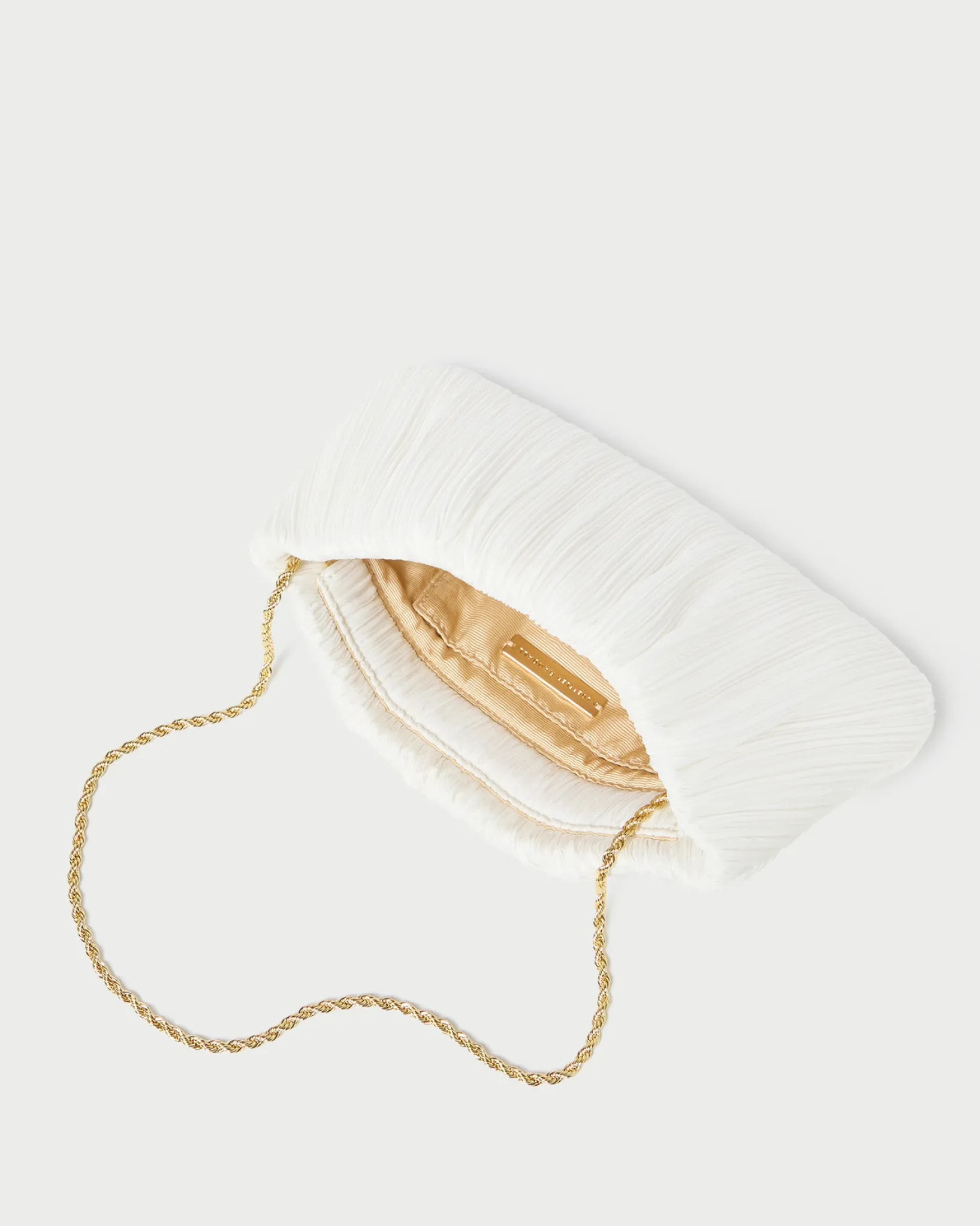 Sale Loeffler Randall Brit White Lace Flat Clutch White/Cream