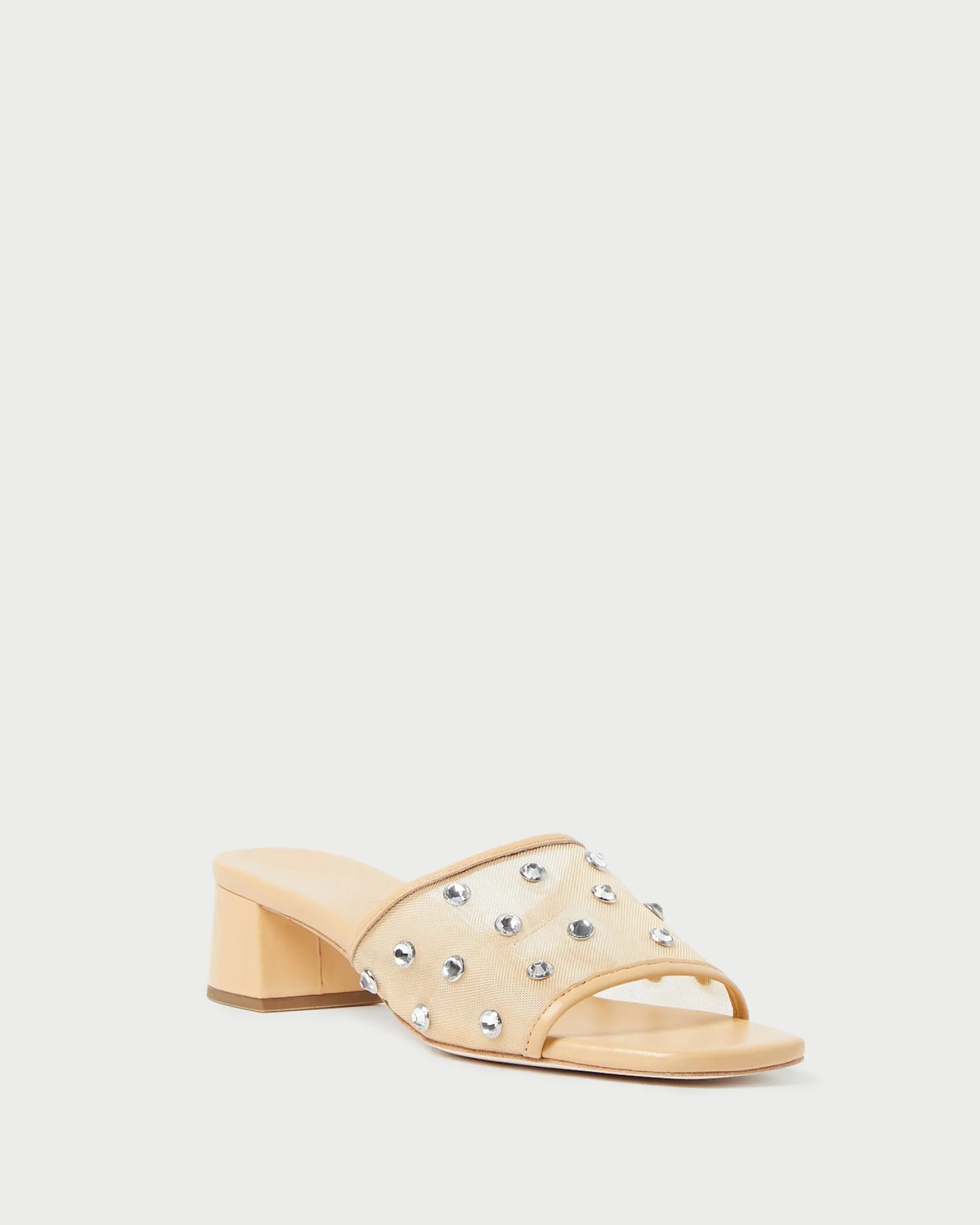 Outlet Loeffler Randall Brooke /Crystal Mesh Mule Seafoam