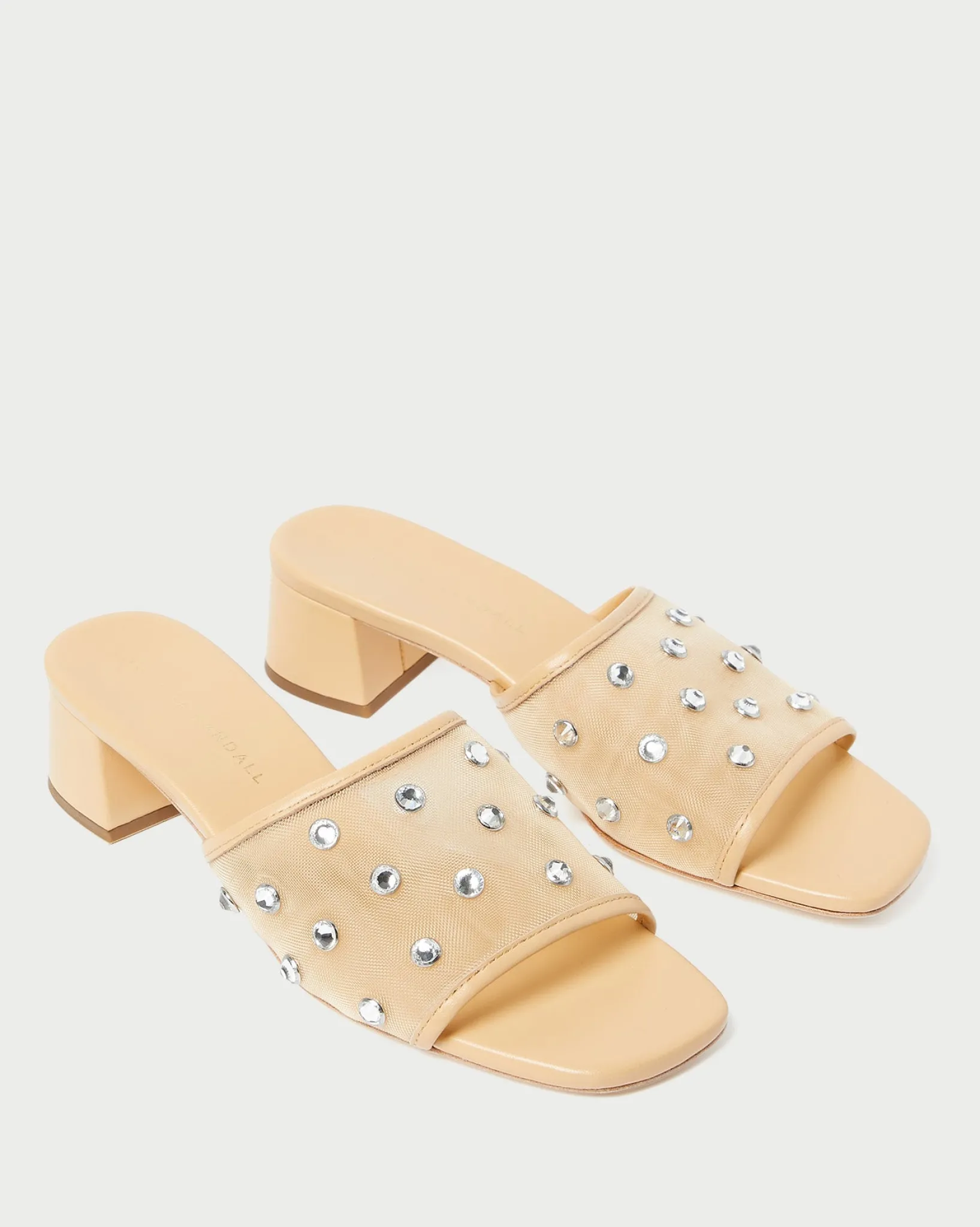 Outlet Loeffler Randall Brooke /Crystal Mesh Mule Seafoam