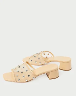 Outlet Loeffler Randall Brooke /Crystal Mesh Mule Seafoam