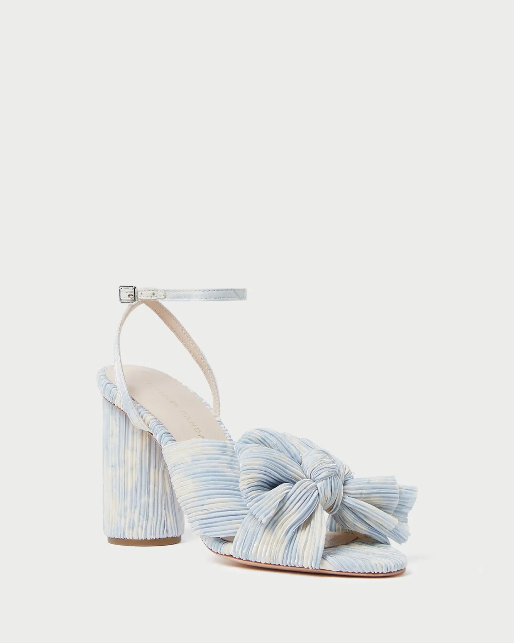 Outlet Loeffler Randall Camellia Pleated Bow Heel Black