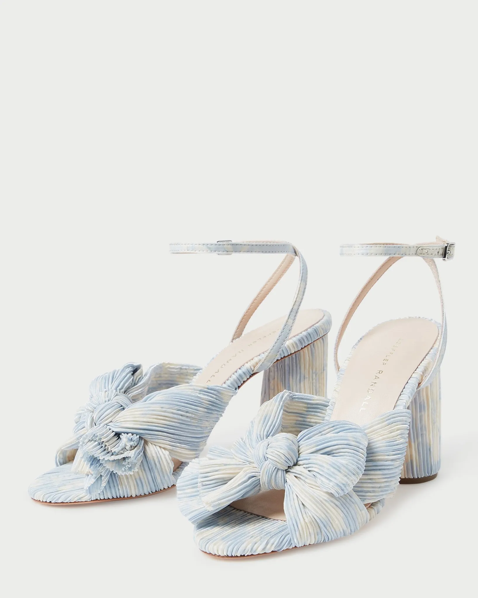 Outlet Loeffler Randall Camellia Pleated Bow Heel Black