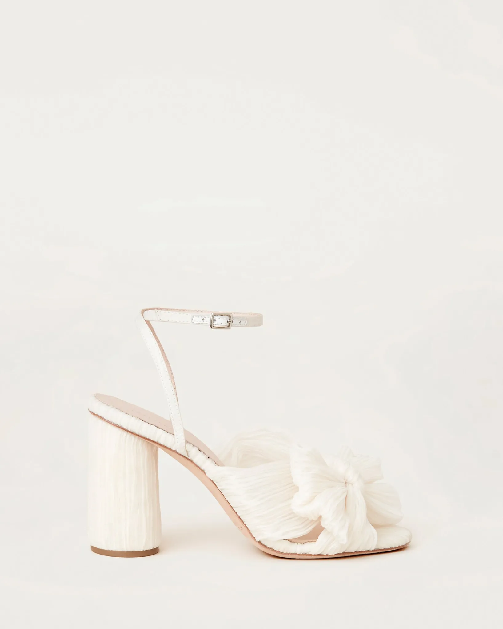 Outlet Loeffler Randall Camellia Pleated Bow Heel Black