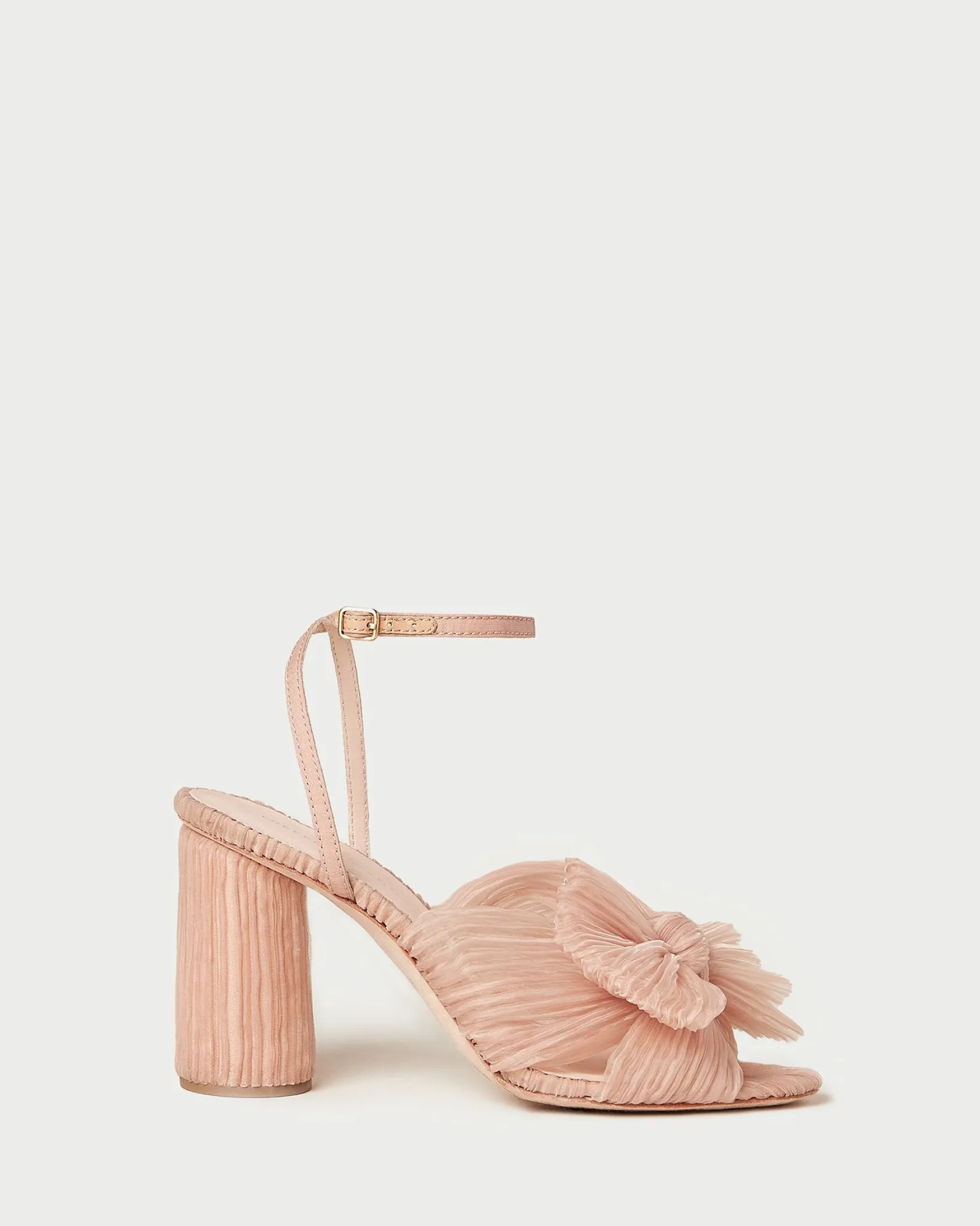 Outlet Loeffler Randall Camellia Pleated Bow Heel Blue