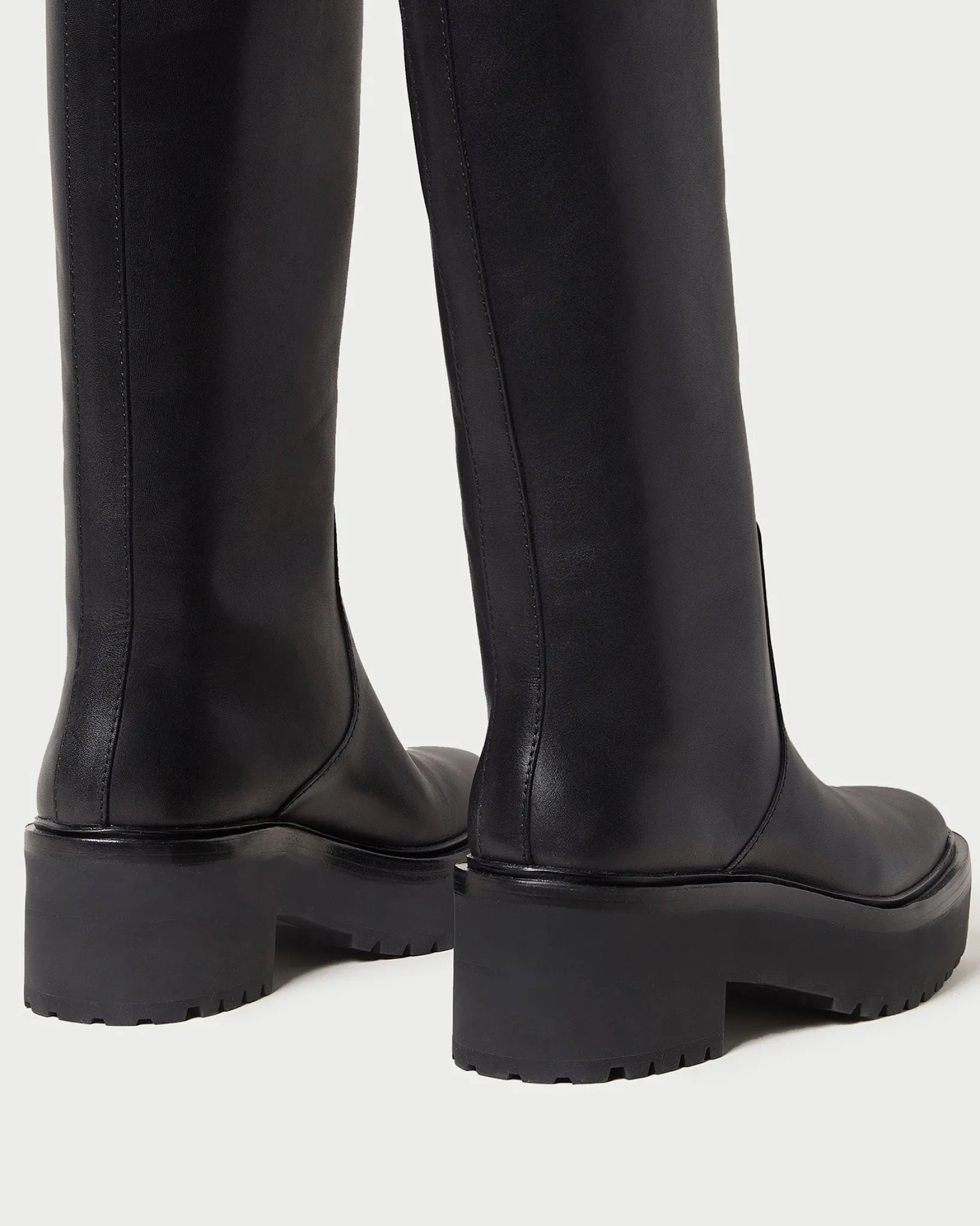 Online Loeffler Randall Carlee Black Tall Lug Boot Black />
