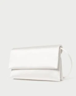 Best Loeffler Randall Charlee Satin Shoulder Bag Cream
