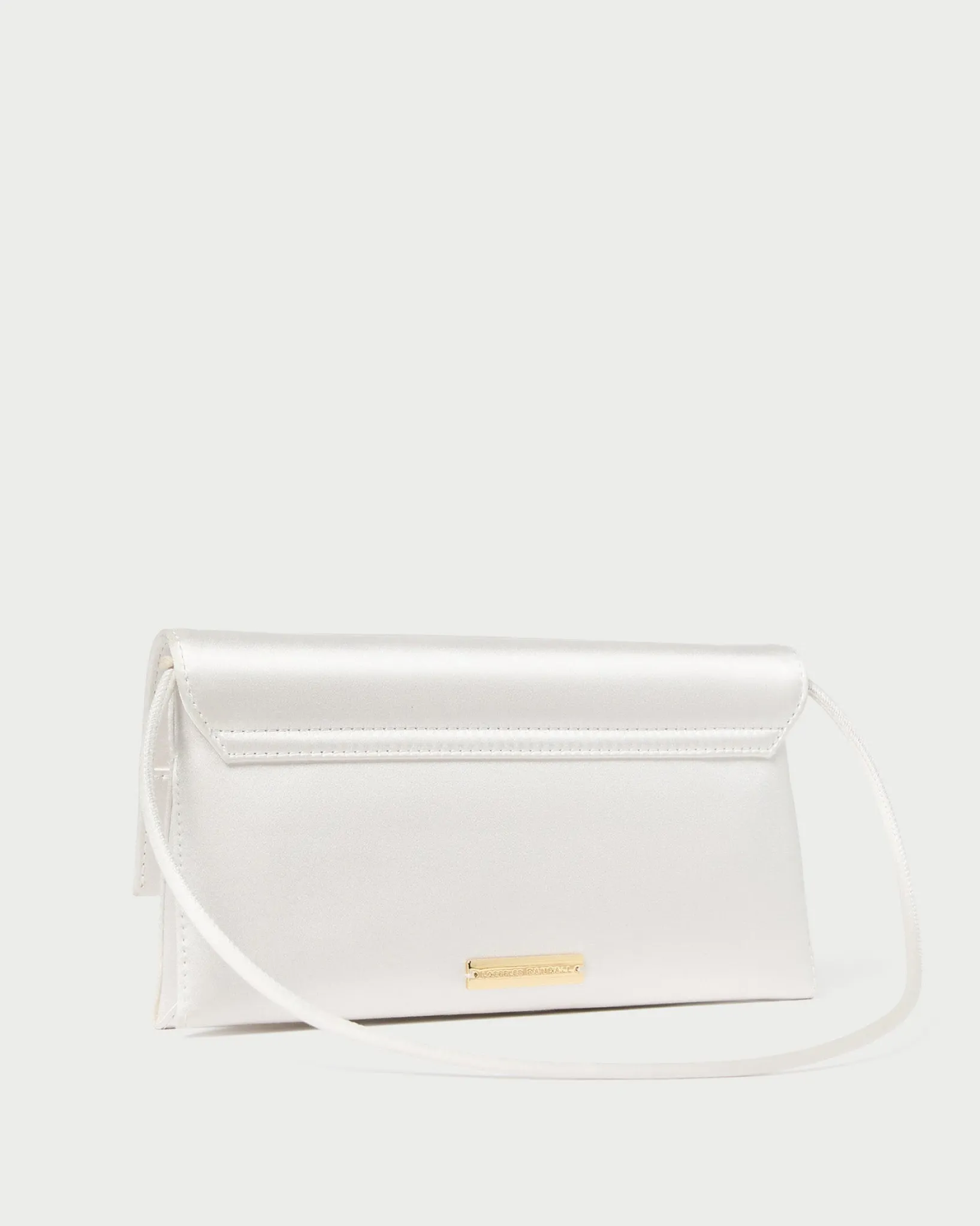 Best Loeffler Randall Charlee Satin Shoulder Bag Cream