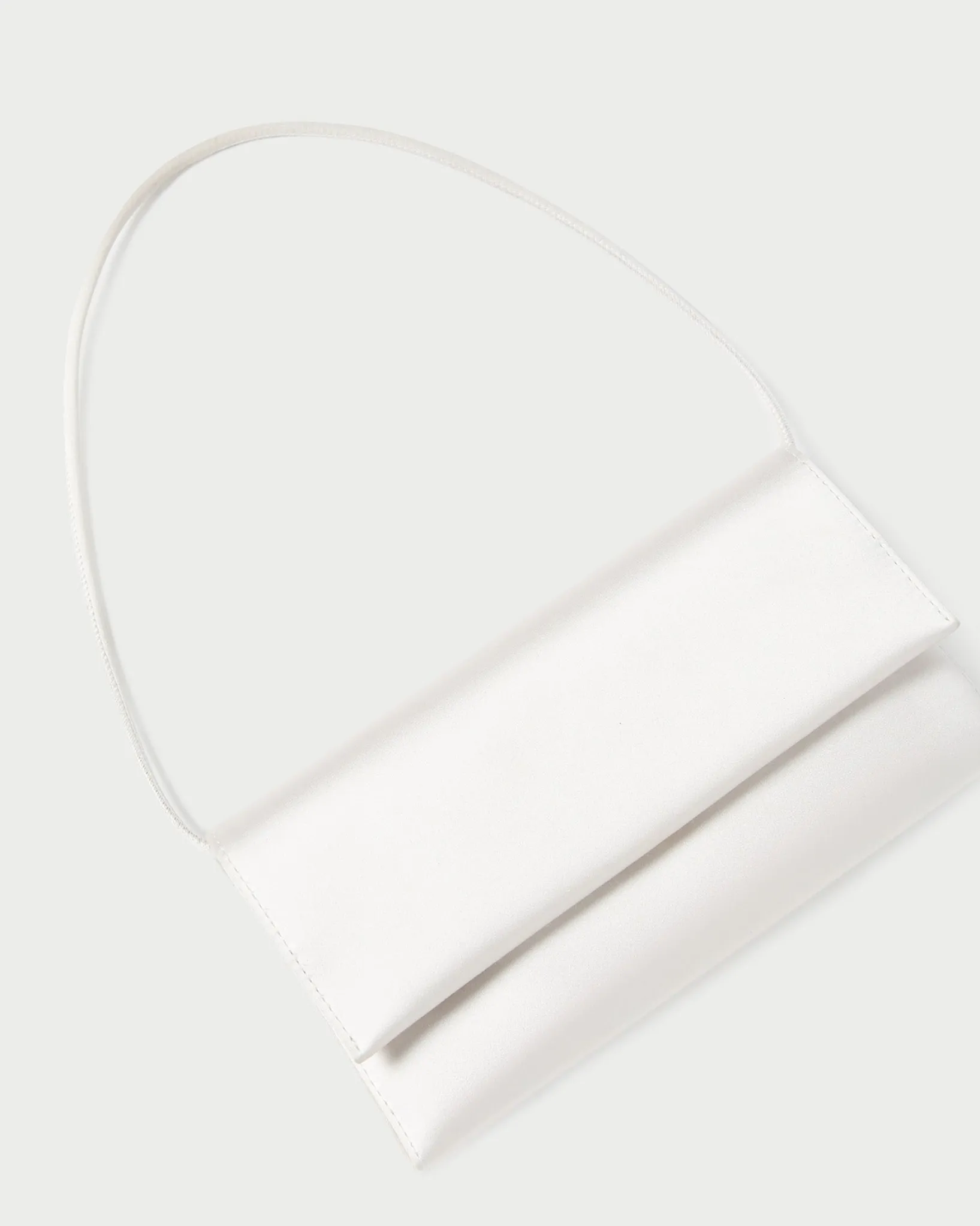 Best Loeffler Randall Charlee Satin Shoulder Bag Cream