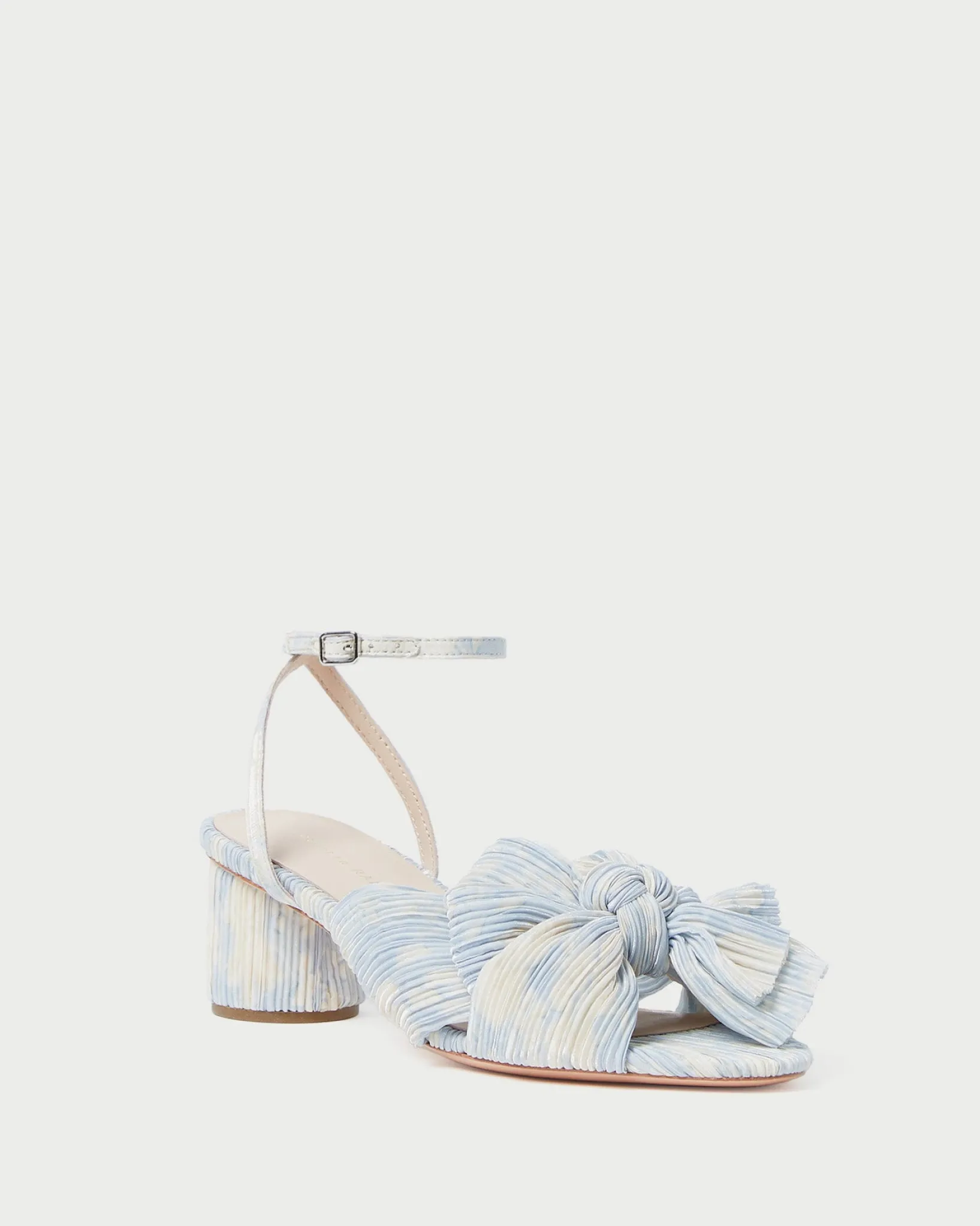 Discount Loeffler Randall Dahlia Black Pleated Bow Heel Beauty