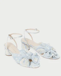 Discount Loeffler Randall Dahlia Black Pleated Bow Heel Beauty
