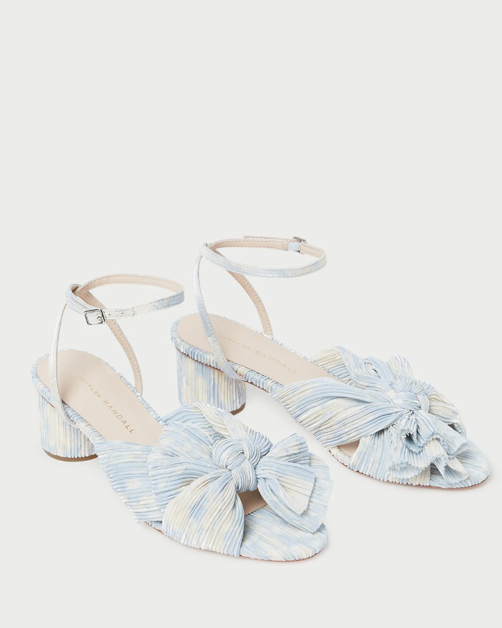 Discount Loeffler Randall Dahlia Black Pleated Bow Heel Beauty