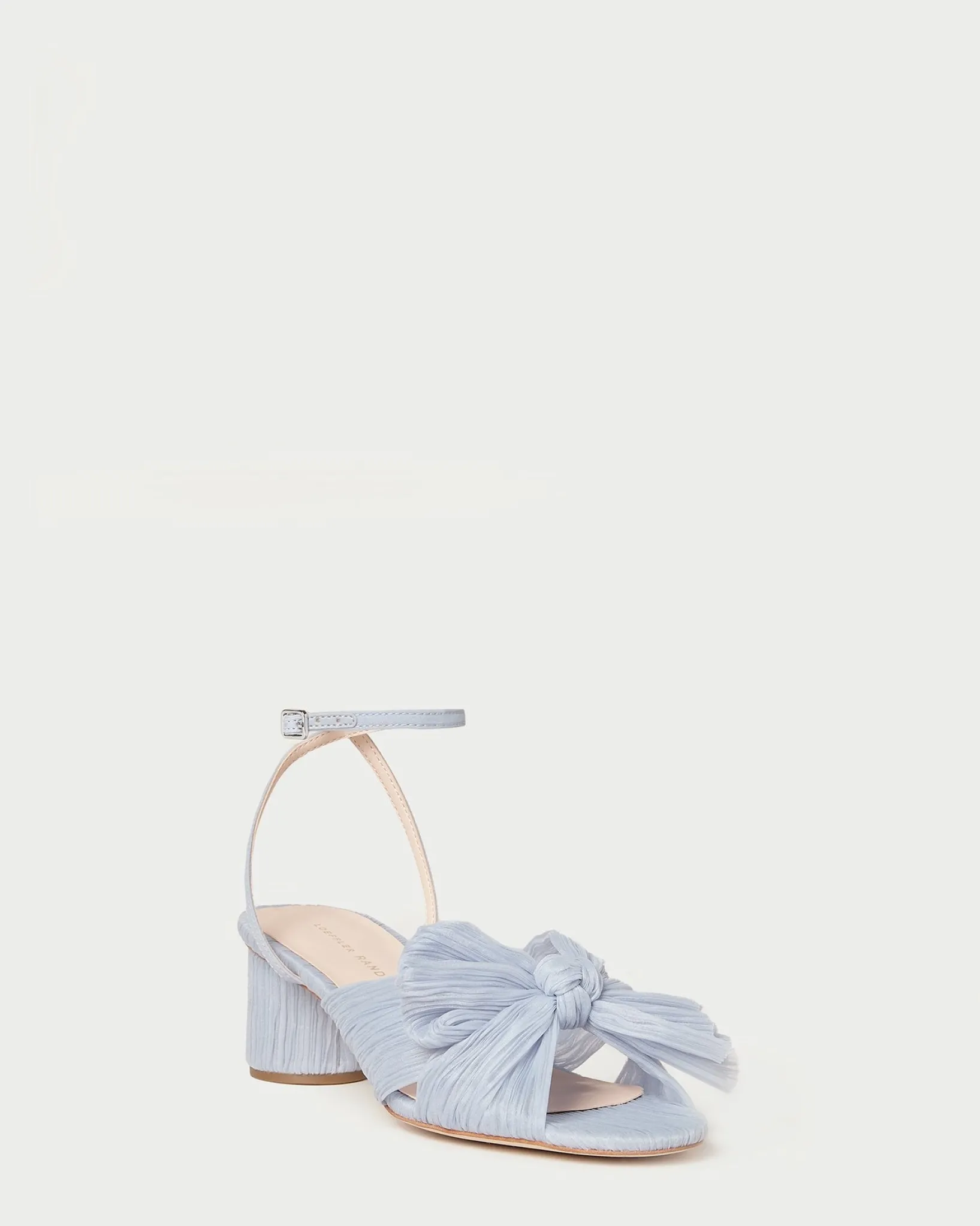 Discount Loeffler Randall Dahlia Black Pleated Bow Heel Beauty