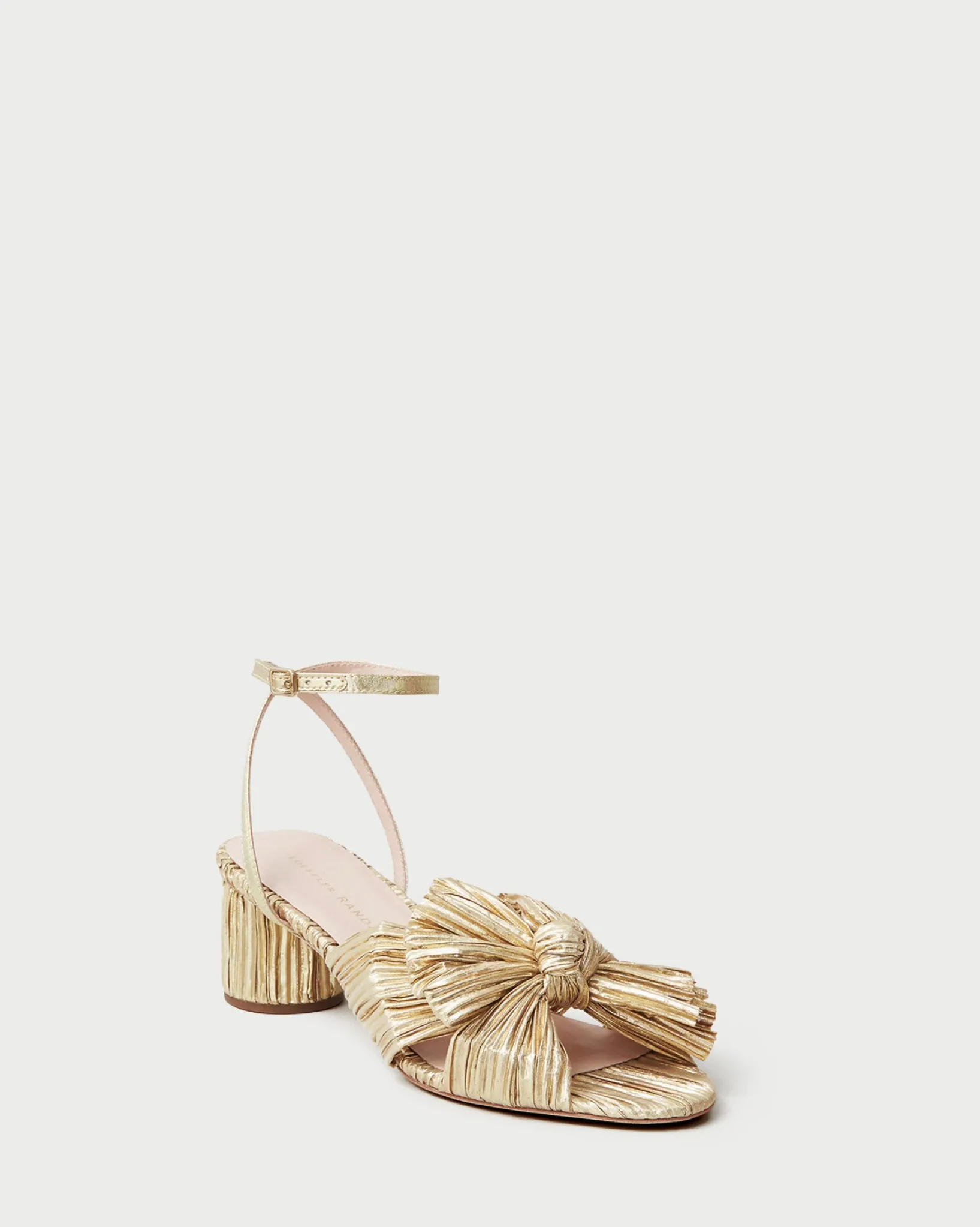Discount Loeffler Randall Dahlia Black Pleated Bow Heel Beauty