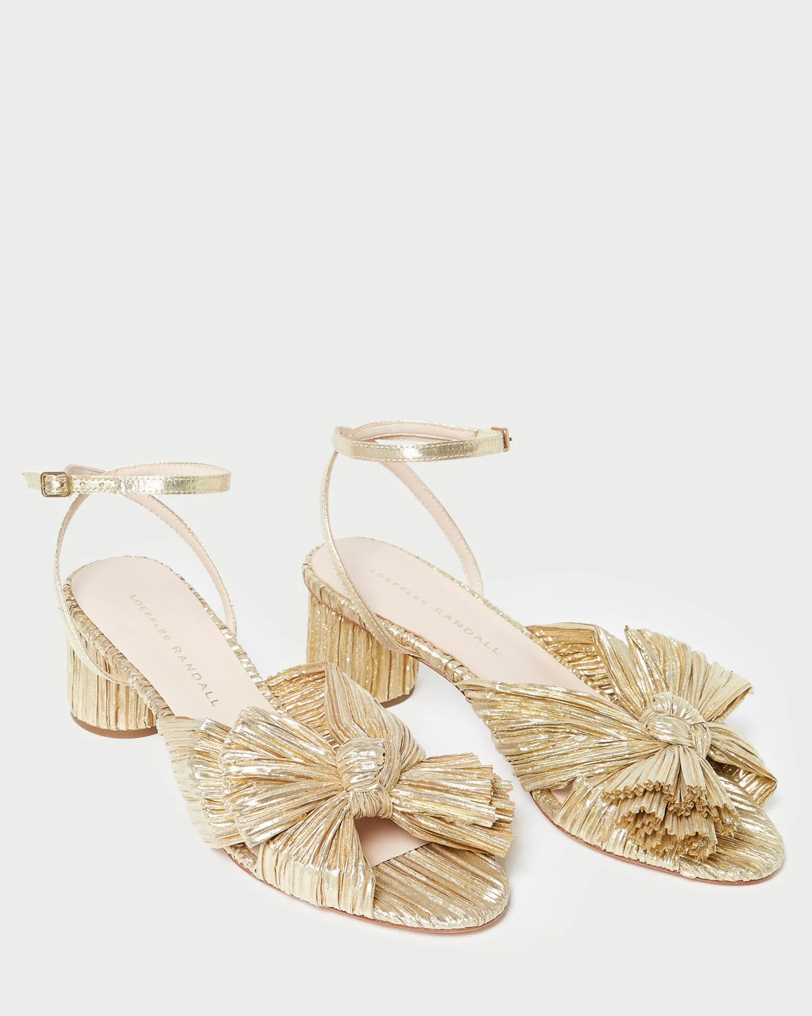 Discount Loeffler Randall Dahlia Black Pleated Bow Heel Beauty