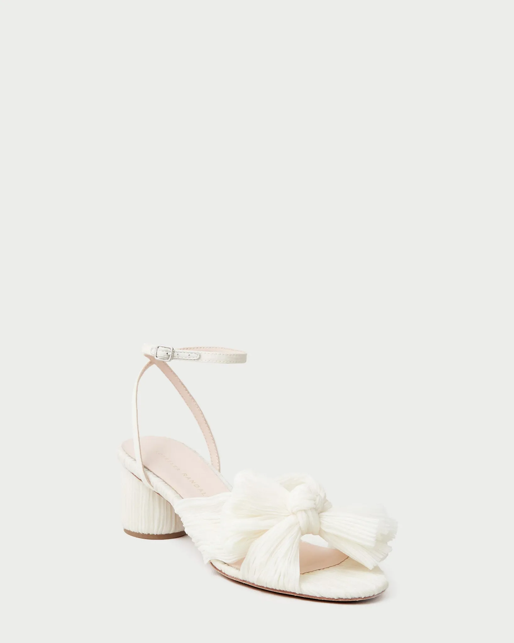 Discount Loeffler Randall Dahlia Black Pleated Bow Heel Beauty