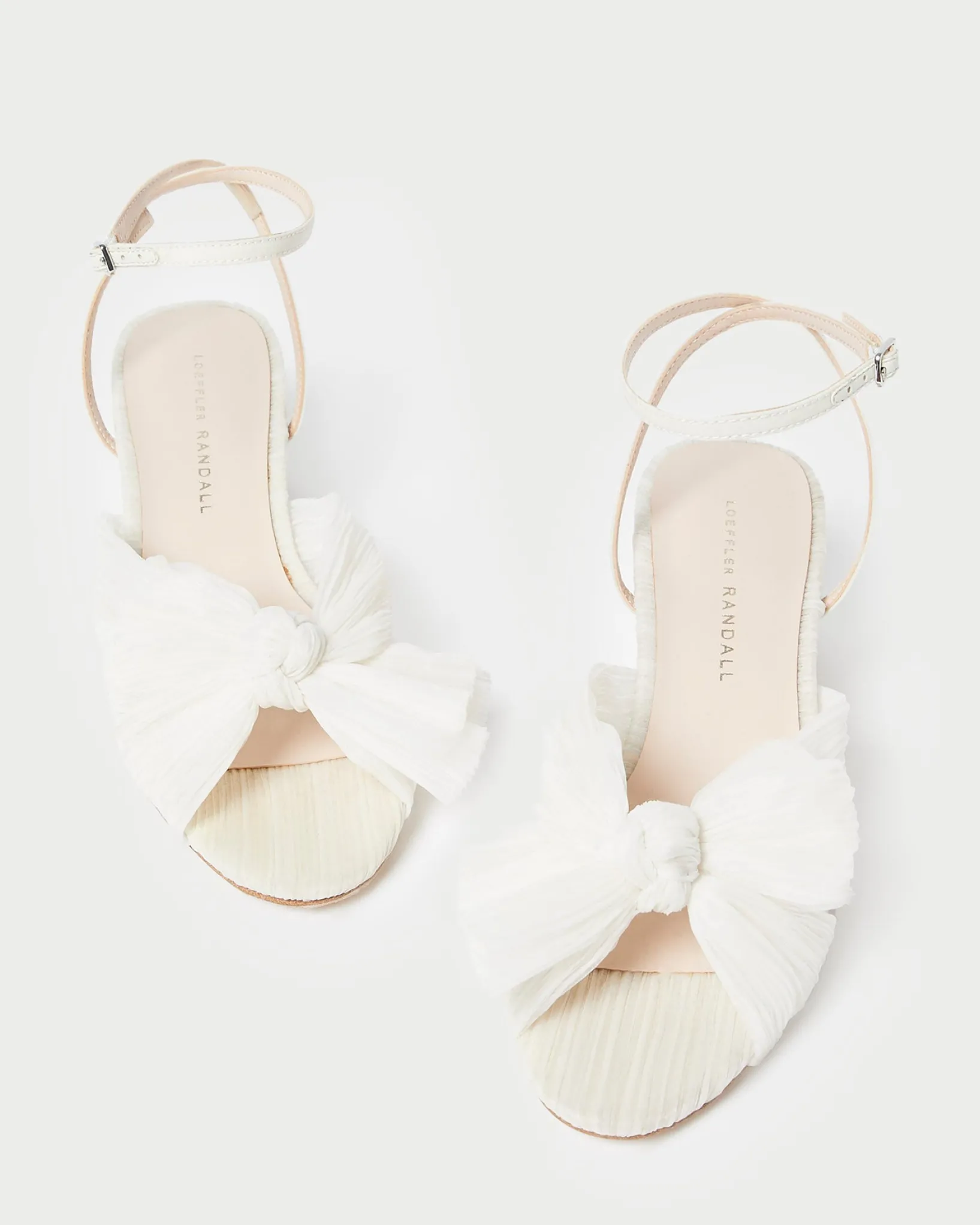 Discount Loeffler Randall Dahlia Black Pleated Bow Heel Beauty