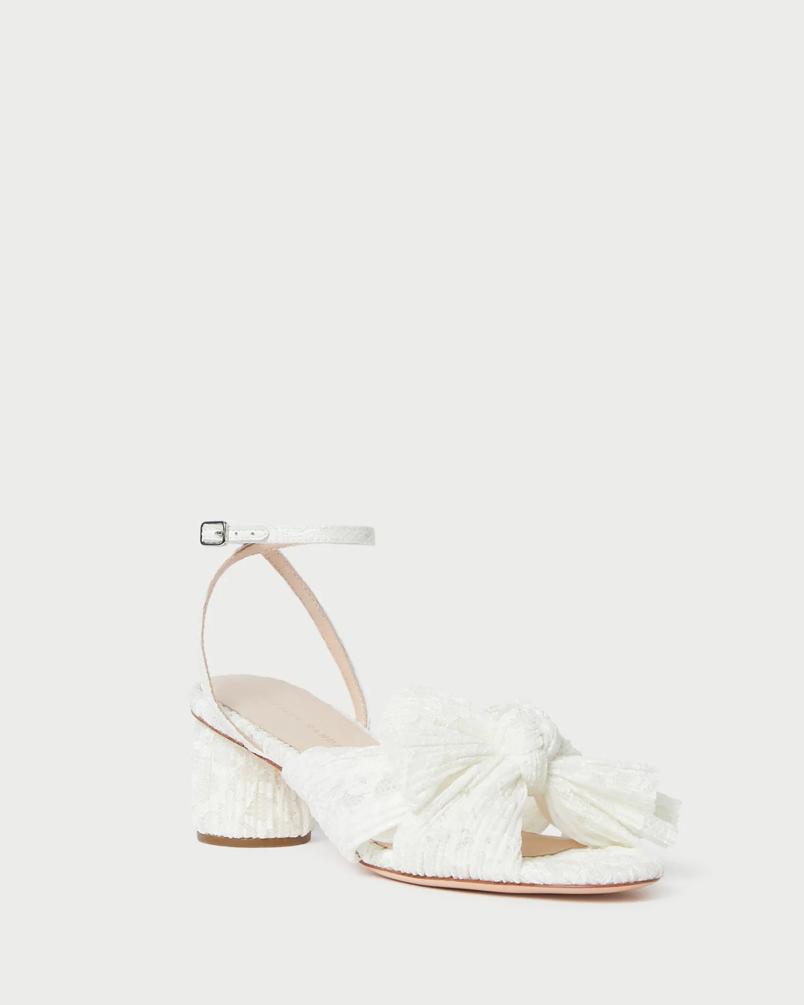 Discount Loeffler Randall Dahlia Black Pleated Bow Heel Beauty