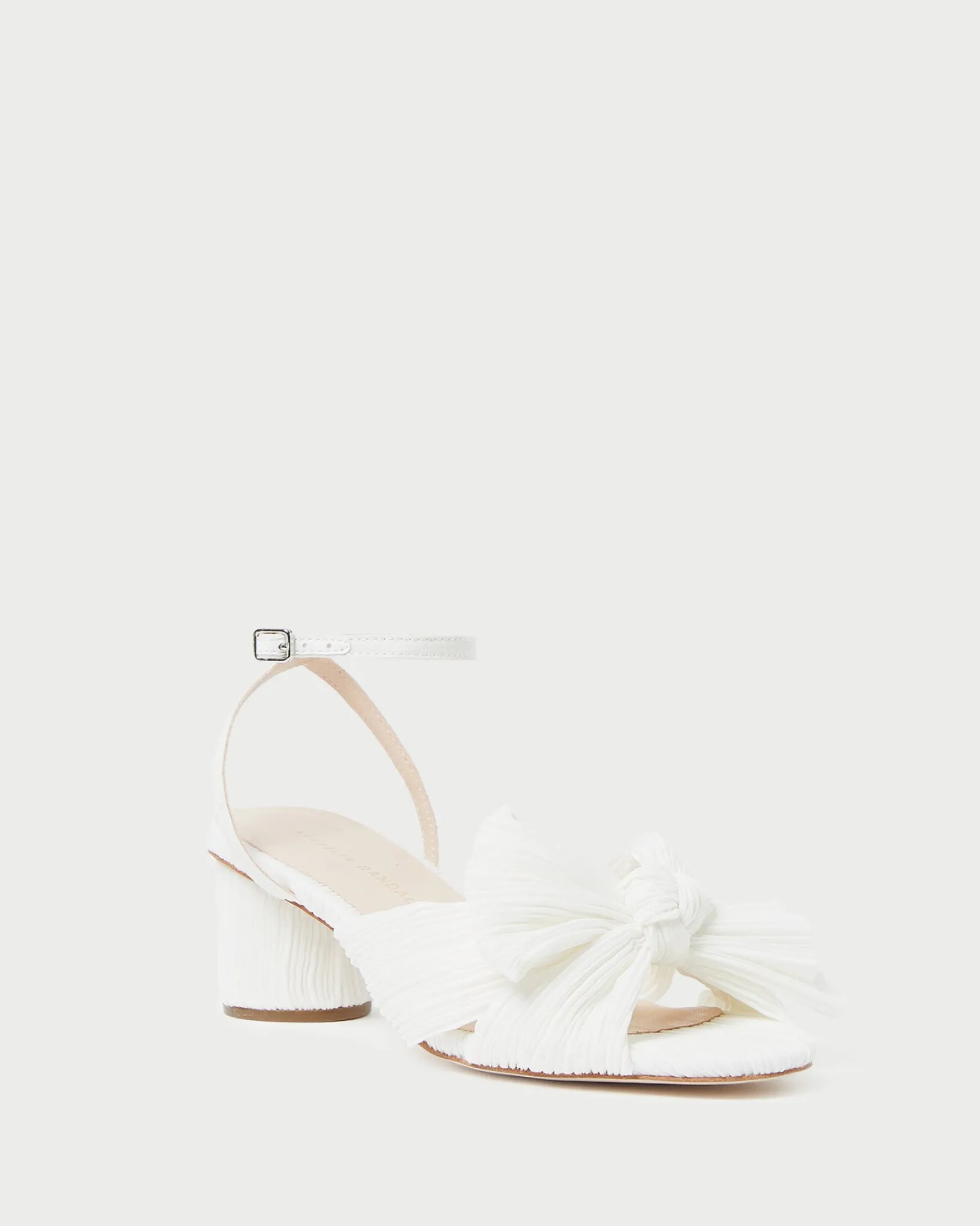 Discount Loeffler Randall Dahlia Black Pleated Bow Heel Beauty