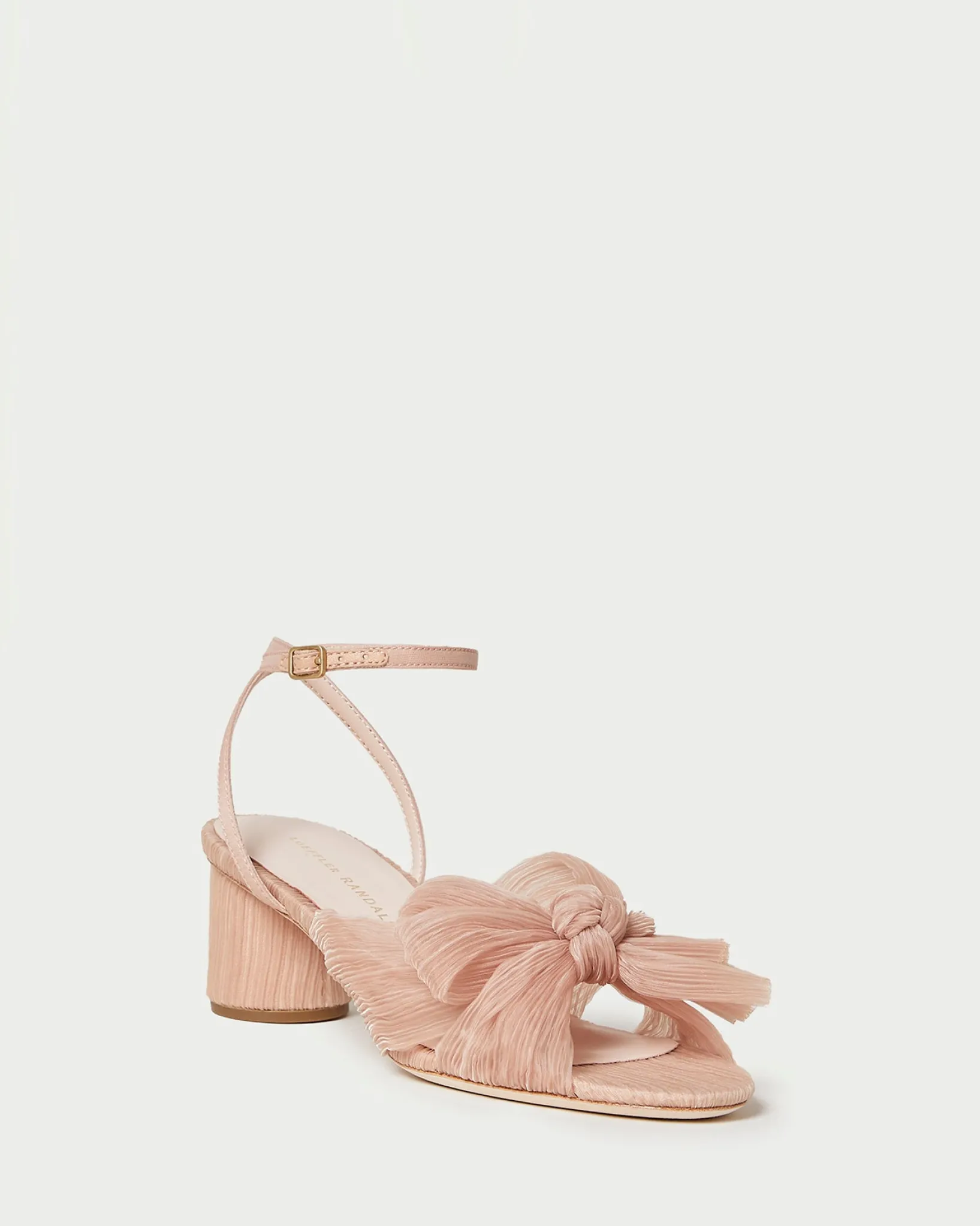 Discount Loeffler Randall Dahlia Black Pleated Bow Heel Beauty