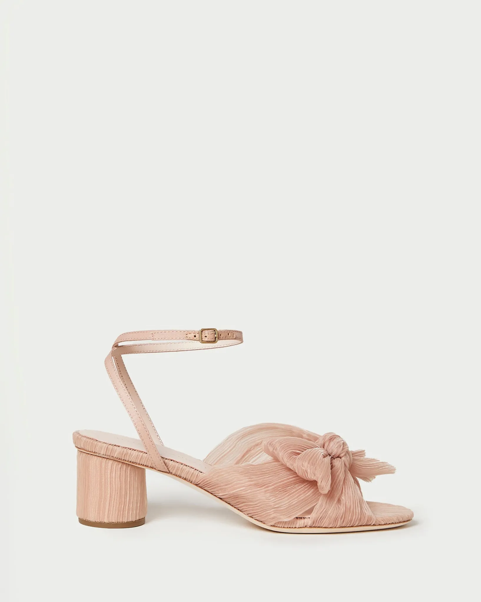 Discount Loeffler Randall Dahlia Black Pleated Bow Heel Beauty