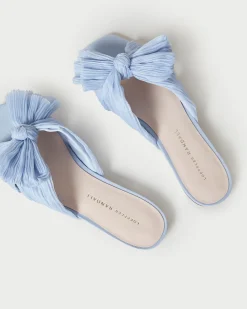 Loeffler Randall Daphne Bow Slide Champagne