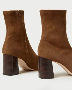 Loeffler Randall Elise Black Stretch Bootie Acorn